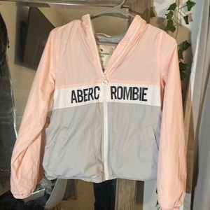 abercrombie girls wind jacket